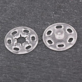 100pcs Small Invisible Resin Snap Buttons DIY Sewing Accessory