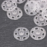 100pcs Small Invisible Resin Snap Buttons DIY Sewing Accessory