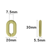 Acrylic Twisted Chains Beads DIY Jewelry Findings 20-100pcs