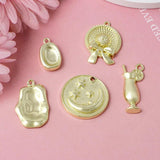 10pcs Butterfly Bear Pendant Charms for Jewelry Making Diy Necklace Earrings