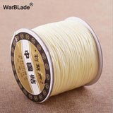 120m 0.8mm Cotton Cord Jewelry Making Knot String Rope DIY