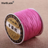 120m 0.8mm Cotton Cord Jewelry Making Knot String Rope DIY