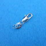 10PCS 4*10+8MM 925 Silver Lobster Clasps For Jewelry Making