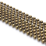 10m Antique Bronze Ball Chain Necklace Bulk DIY Jewelry Making