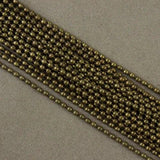 10m Antique Bronze Ball Chain Necklace Bulk DIY Jewelry Making