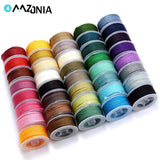 Colorful Twisted Rope Milan Cord Beading Threads DIY Bracelet Necklace