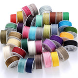 Colorful Twisted Rope Milan Cord Beading Threads DIY Bracelet Necklace