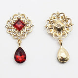 10Pcs Square Rhinestone Wedding Decor