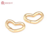 4PCS 24K Color Brass Connect Clasps Jewelry Making Diy Findings Accessories