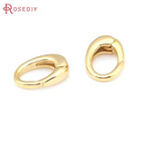 4PCS 24K Color Brass Connect Clasps Jewelry Making Diy Findings Accessories