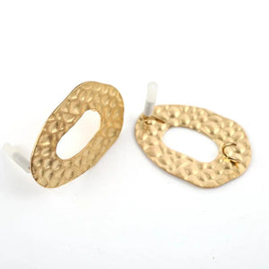 10pcs Golden Earrings Setting for DIY Jewelry Making Findings
