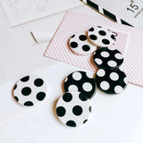 10pcs Resin Flat Back Dots Slice Setting for Jewelry 22mm