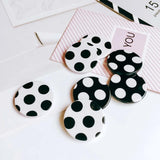 10pcs Resin Flat Back Dots Slice Setting for Jewelry 22mm