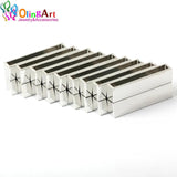 2Pcs/Lot Magnetic Leather Clasps Silver Ancient Jewelry Findings DIY