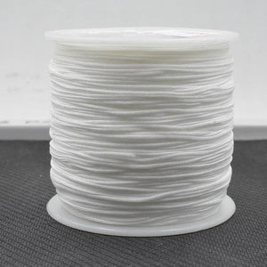 0.8MM Mix Nylon Satin Chinese Knot Silky Macrame Cord