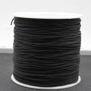 0.8MM Mix Nylon Satin Chinese Knot Silky Macrame Cord