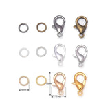 6 Colors Jewelry Finding Kits for DIY Bracelet Necklace Making