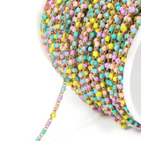 2M Colorful Necklace Chain for Jewelry Making DIY