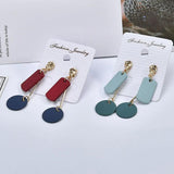 Vintage Paint Matte Earrings Pendant DIY Materials
