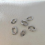 Silver Acrylic Chain Link for Jewelry Making DIY Bag Decoration