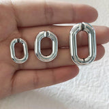Silver Acrylic Chain Link for Jewelry Making DIY Bag Decoration