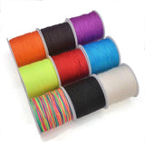 100Yards Nylon Satin Cord Rattail Thread for Jewelry Making