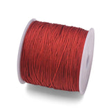 100Yards Nylon Satin Cord Rattail Thread for Jewelry Making