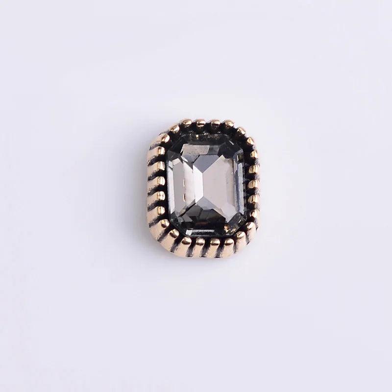 Vintage Metal Crystal Rhinestone Craft Accessories DIY Jewelry Making Lot of 20