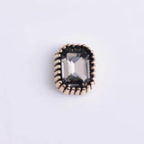 Vintage Metal Crystal Rhinestone Craft Accessories DIY Jewelry Making Lot of 20