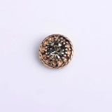 Vintage Metal Crystal Rhinestone Craft Accessories DIY Jewelry Making Lot of 20