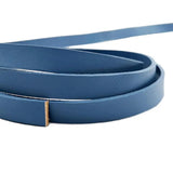 Aaazee 10mmx2mm Flat Cow Hide Leather Strip for DIY Bracelet Making