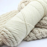 110M 8-Strand Cotton Thread Cord DIY Milk Cotton Rope