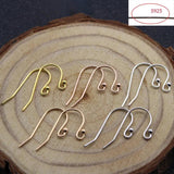 4pcs S925 Sterling Silver Earring Hooks for Jewelry Making