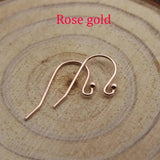 4pcs S925 Sterling Silver Earring Hooks for Jewelry Making