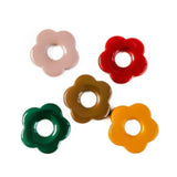 Plum Flower Beads Pendant Bracelet Earring Supplies 10pcs