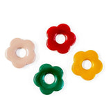 Plum Flower Beads Pendant Bracelet Earring Supplies 10pcs