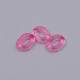 100Pcs Colorful Acrylic Chain for DIY Necklace Bracelet Making