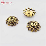 100PCS 12MM Antique Style Bead Caps for DIY Jewelry