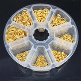 50pcs Stainless Steel Jump Rings Jewelry Findings 3.5-10mm