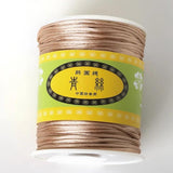 70M Nylon Cord Satin Braided String Mixed 21 Colors