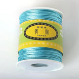 70M Nylon Cord Satin Braided String Mixed 21 Colors