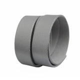 1 Meter 20mm Flat Suede Leather Cord Soft PU Leather Cord