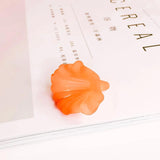 Resin Trumpet Flower Eardrop Pendant Necklace Diy 20pcs