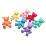 Cartoon Resin Dancing Bear for DIY Hair Jewelry Craft