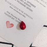 Japan Popularity High Water Droplet Cotton Pearl Ear Stud DIY Accessories
