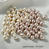 Japan Popularity High Water Droplet Cotton Pearl Ear Stud DIY Accessories