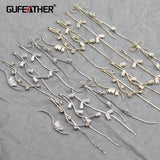 Zircon Copper Plated Gold Findings 10pcs/lot