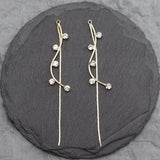Zircon Copper Plated Gold Findings 10pcs/lot