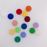 20 Round Acrylic Earrings Patches Accessory Materials