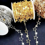 1 Meter Rhodium Plated Copper Necklace Chain Jewelry Making Supplies